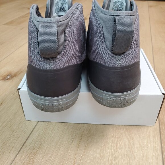 Converse Chuck Taylor All Star Syde Street Mid Charcoal Grey Size 12 Mens/ 14Wmn - Picture 4 of 9